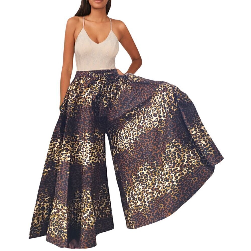 African Ankara Print Palazzo Pants